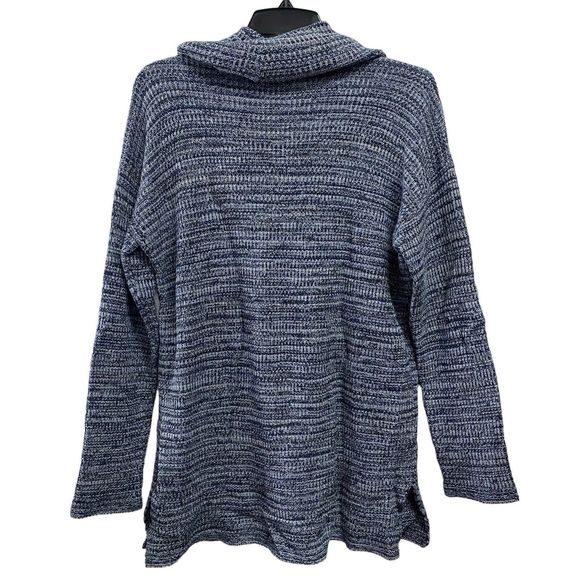 Eight Eight Eight Woman's Sz Large Cowl Neck Tunic Length Sweater - Picture 6 of 14